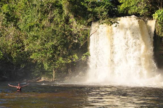 Curtindo as Cachoeiras Gêmeas, na Chapada das Mesas, região de Carolina - MA
